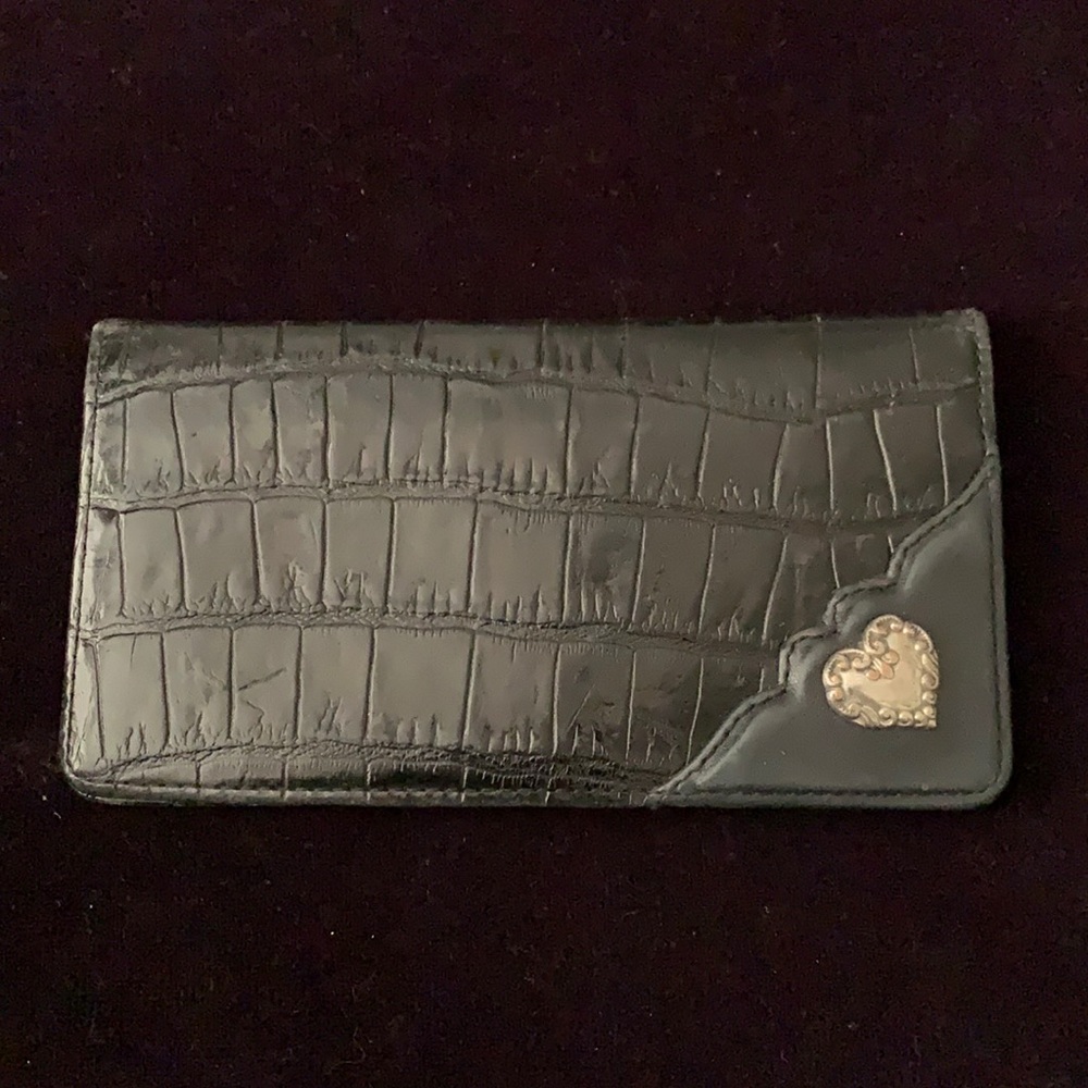 Write in checkbook, credit card holder